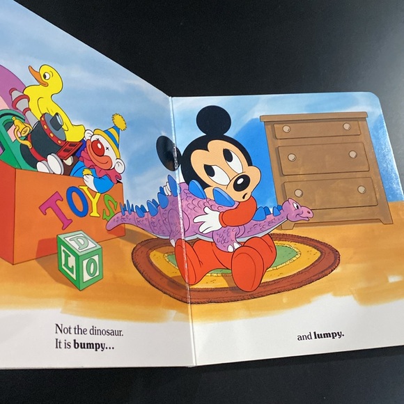 Disney Babies: Baby Mickey’s Nap - Vintage Hardcover Children’s Board Book - Picture 5 of 6